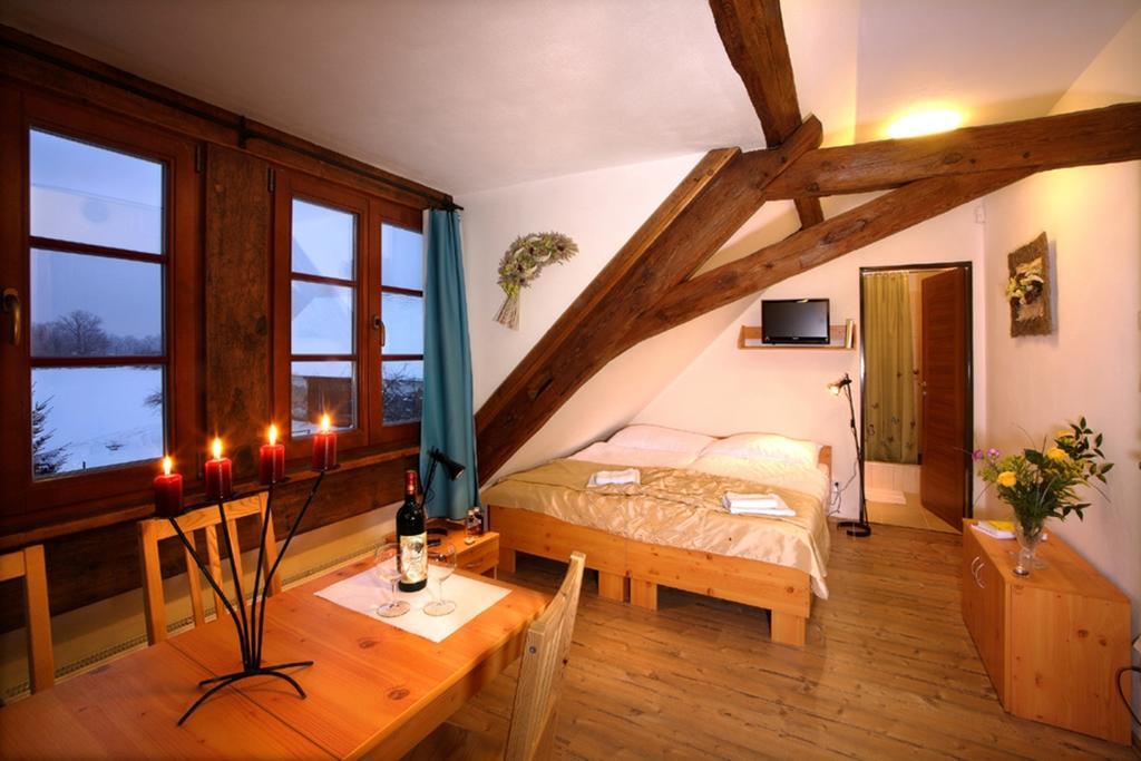 Wellness Hotel & Minipivovar Knezinek Budweis Zimmer foto